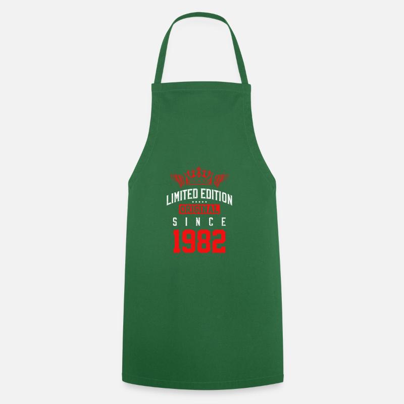 Édition limitée 1982 - Tablier de cuisine - vert foncé