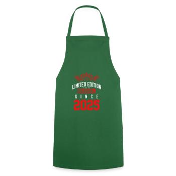 Édition limitée 2025 - Tablier de cuisine - vert foncé - Devant - AI Model Male 185 dark (185cm)