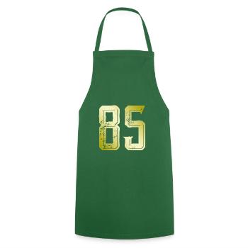 85 number symbol - Cooking Apron - green - Front - AI Model Male 185 dark (185cm)