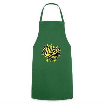 Ibiza Équipage - Tablier de cuisine - vert foncé - Devant - AI Model Male 185 dark (185cm)