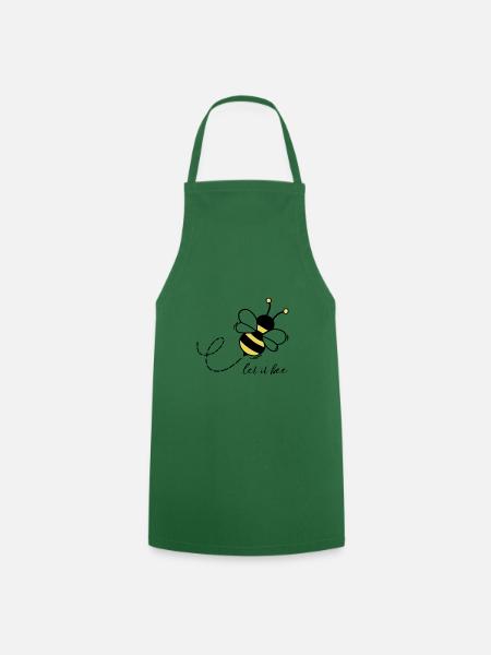 Let it be bee - Kochschürze - Grün
