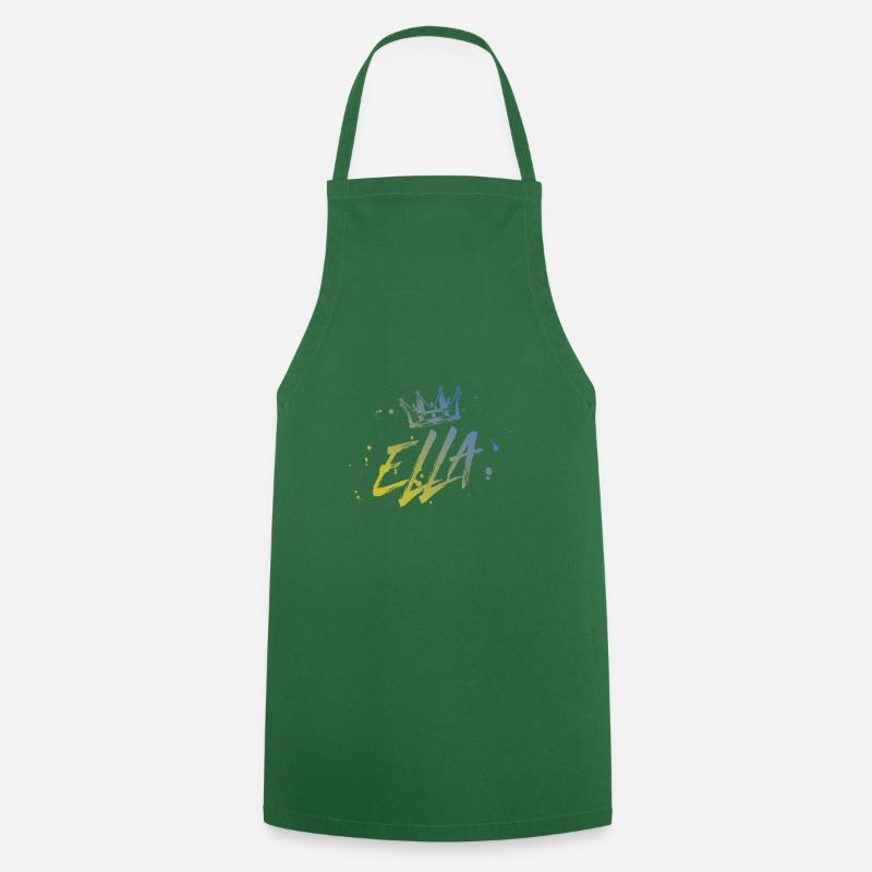 Ella - Tablier de cuisine - vert foncé