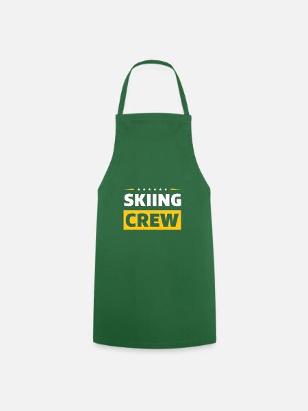Skiing Crew - Kochschürze - Grün
