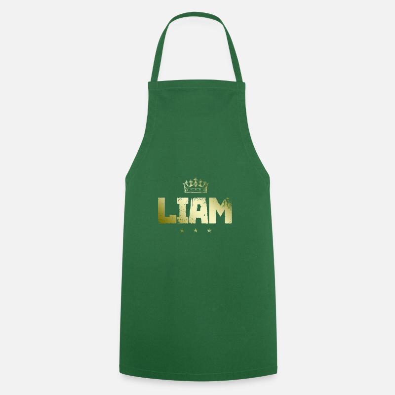 Liam - Tablier de cuisine - vert foncé
