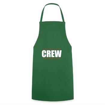 Conception de l’équipage - Tablier de cuisine - vert foncé - Devant - AI Model Male 185 dark (185cm)