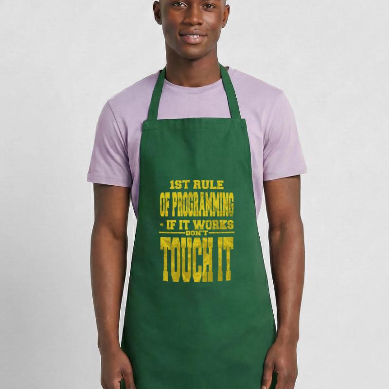 computer programming humor backend developer Cooking Apron