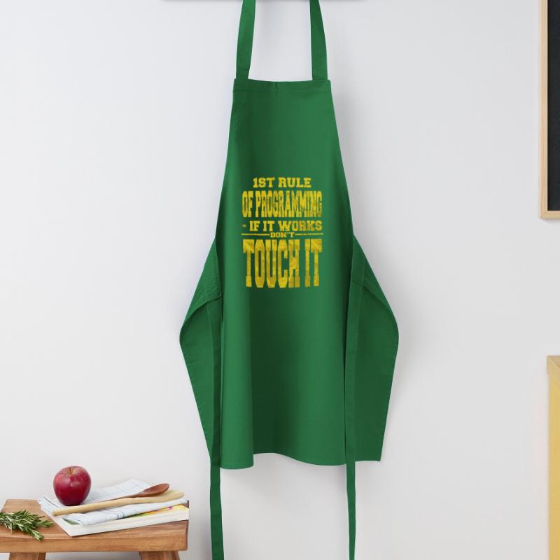 computer programming humor backend developer Cooking Apron