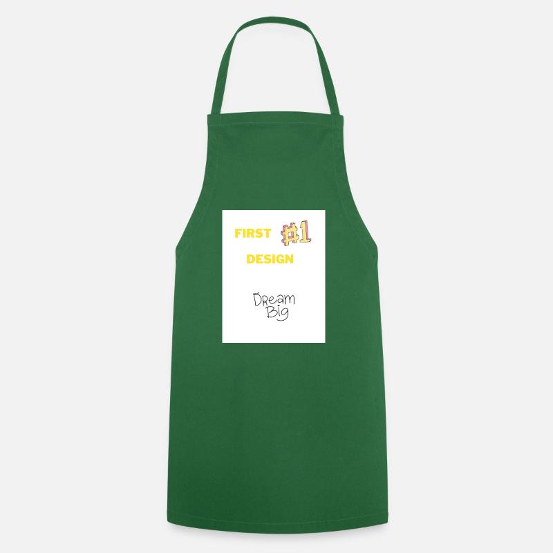 First Design - Cooking Apron - green