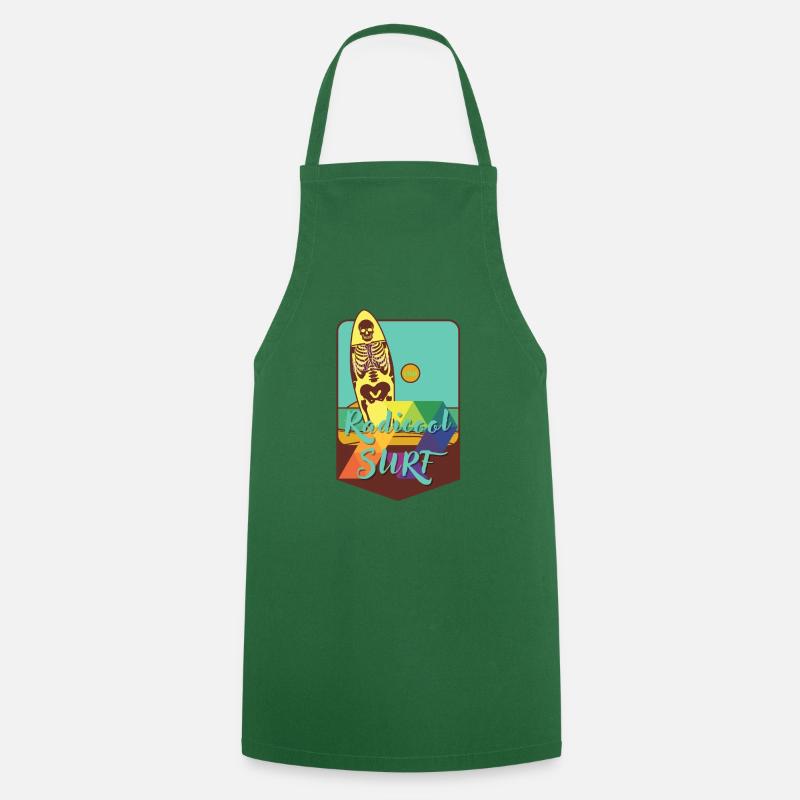 radicool surf - Tablier de cuisine - vert foncé