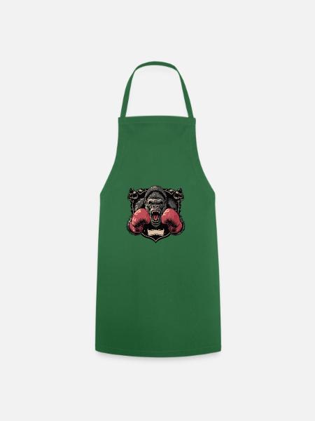 Gorilla Boxer MMA - Kochschürze - Grün