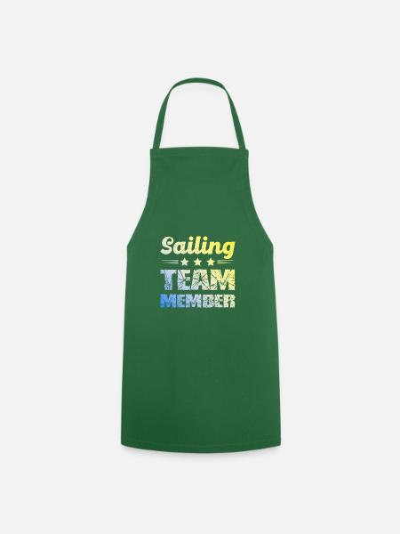 Sailing Team - Kochschürze - Grün