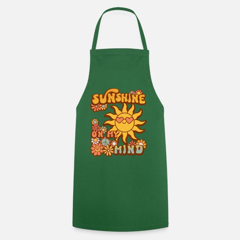 Sunshine on my mind - Kochschürze - Grün
