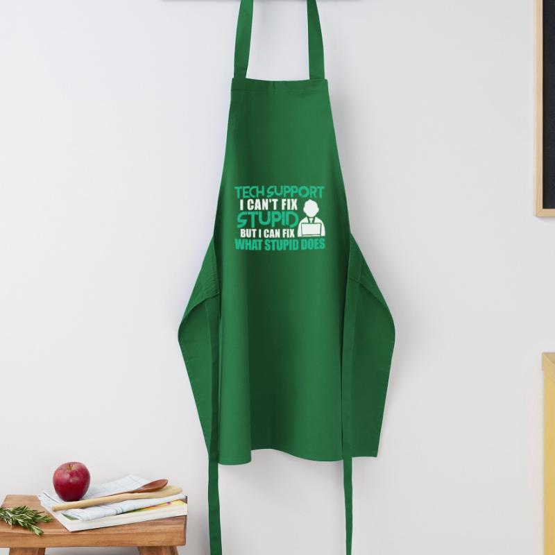 Technischer Support Computer IT Programmierer Kochschürze
