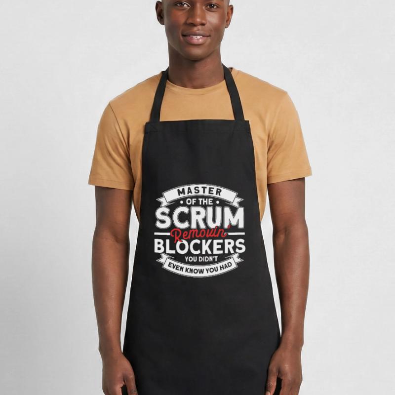 Git Developer Scrum Master Programmeur Cadeau Tablier de cuisine