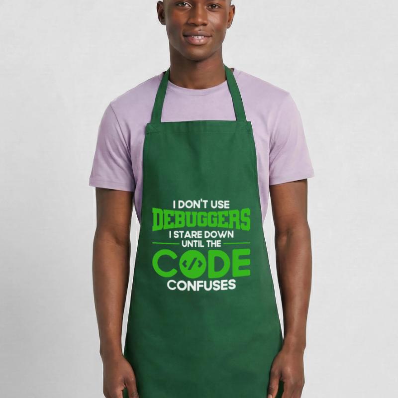 I Don't Use Debuggers Software Developer Cooking Apron
