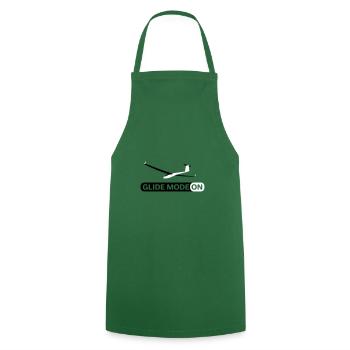 Glider Gliding Glider Glider Pilot Pilot - Cooking Apron - green - Front - AI Model Male 185 dark (185cm)
