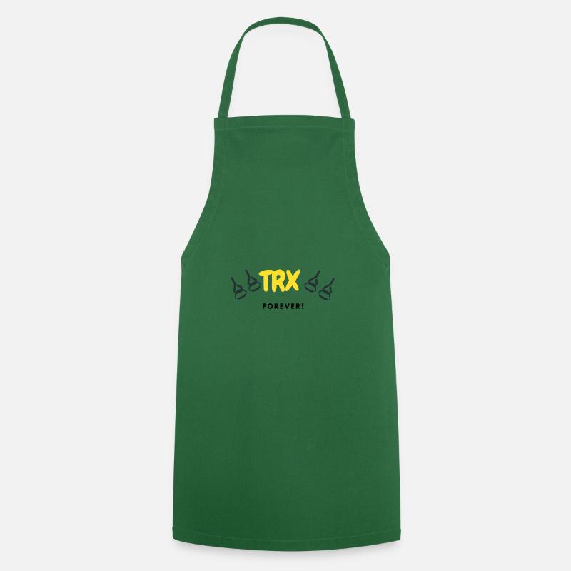 TRX Forever Gift Geschnkidee Machine d’entraînement - Tablier de cuisine - vert foncé