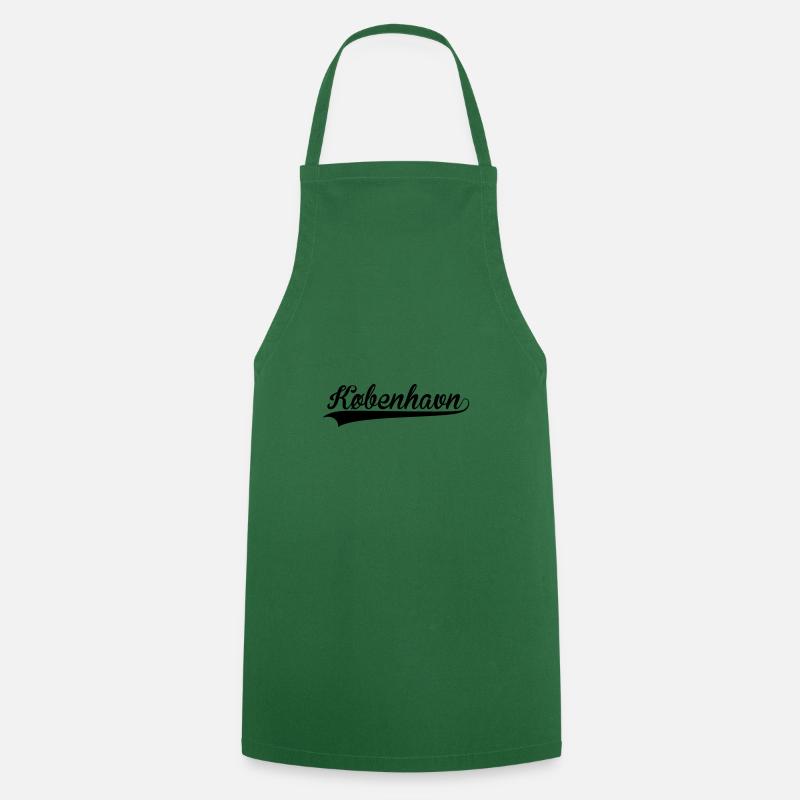 Copenhague - Tablier de cuisine - vert foncé