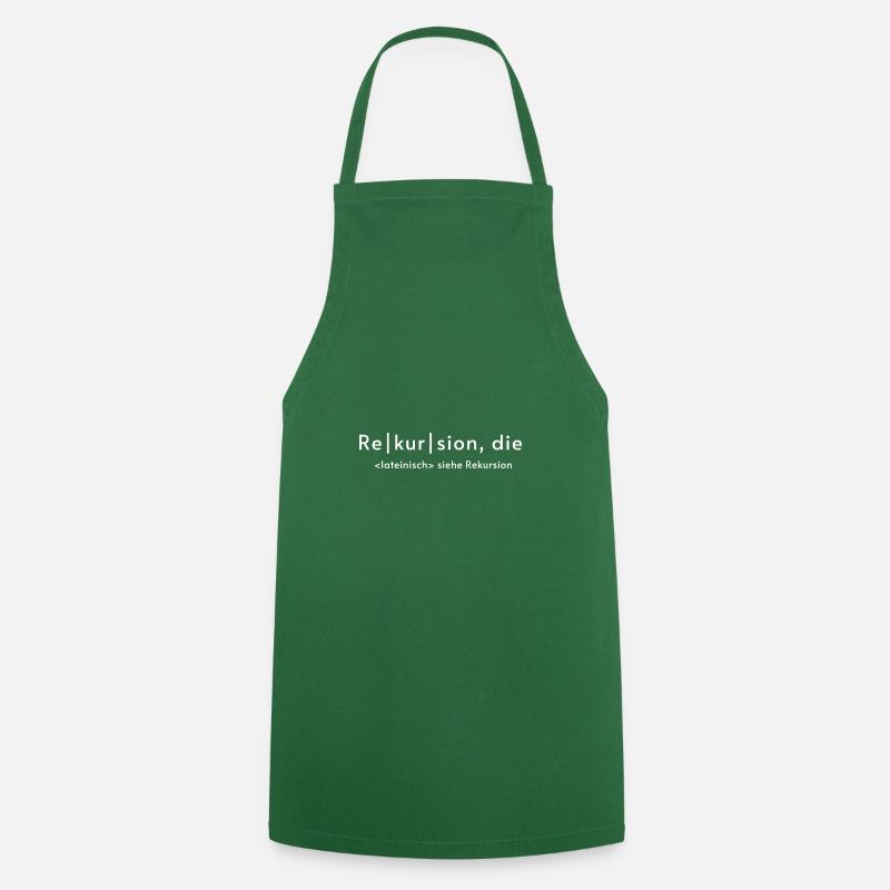 Recursion - Cooking Apron - green