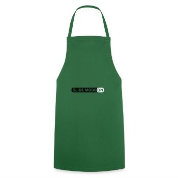 Glider Glider Gliding Glider Pilot - Cooking Apron - green - Front - AI Model Male 185 dark (185cm)