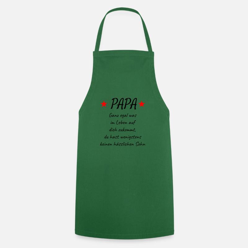 Papa ist der Beste - Kochschürze - Grün