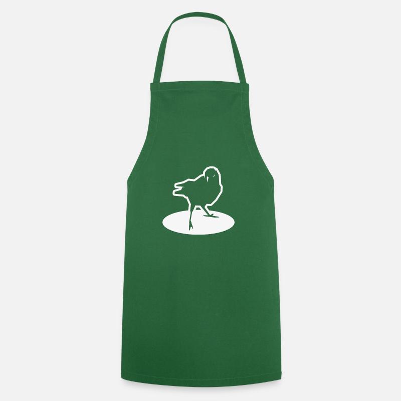 Jackdaw - Cooking Apron - green