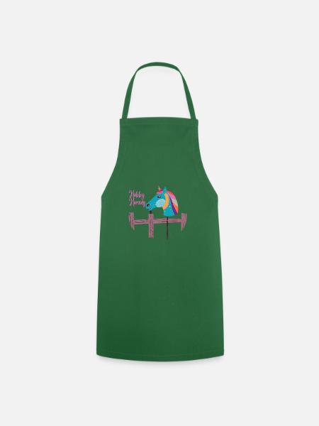 Hobby Horsing Liebligsshirt - Kochschürze - Grün