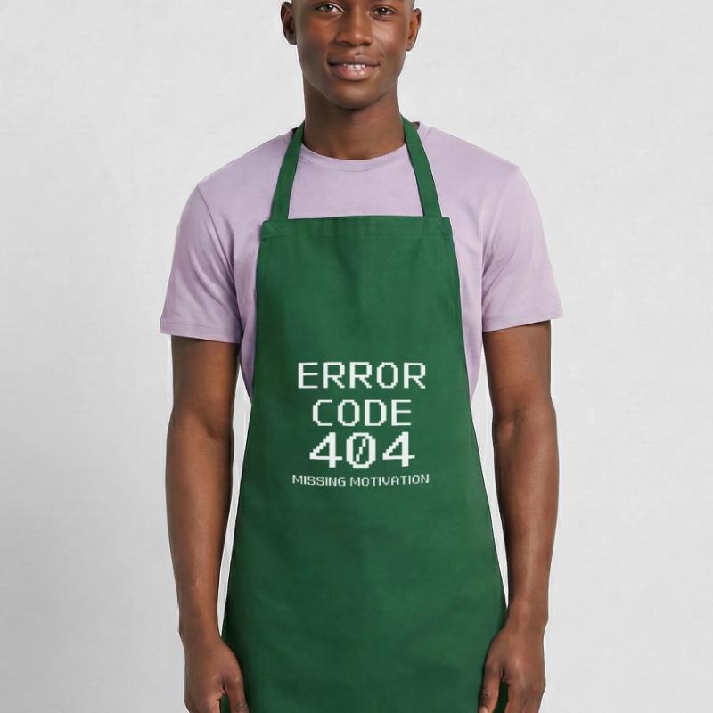 Error Code 404 Missing Motivation Kochschürze