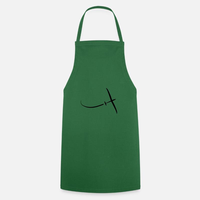 Planeur Planeur Planeur Pilote - Tablier de cuisine - vert foncé