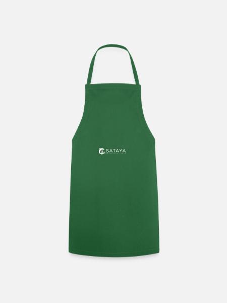 SATAYA White - Cooking Apron - green