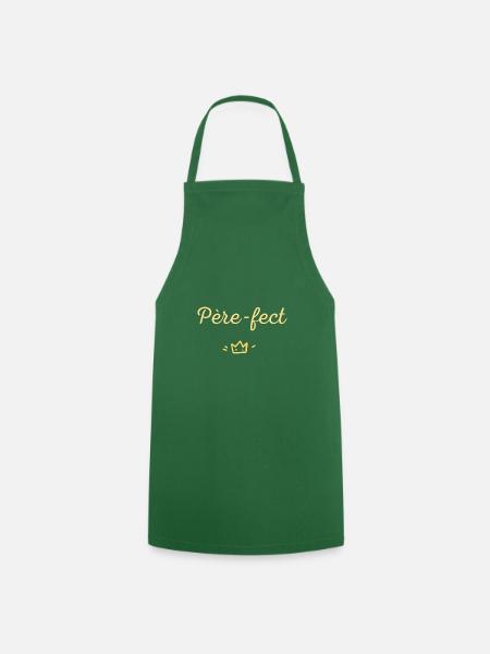 père-fect - Tablier de cuisine - vert foncé