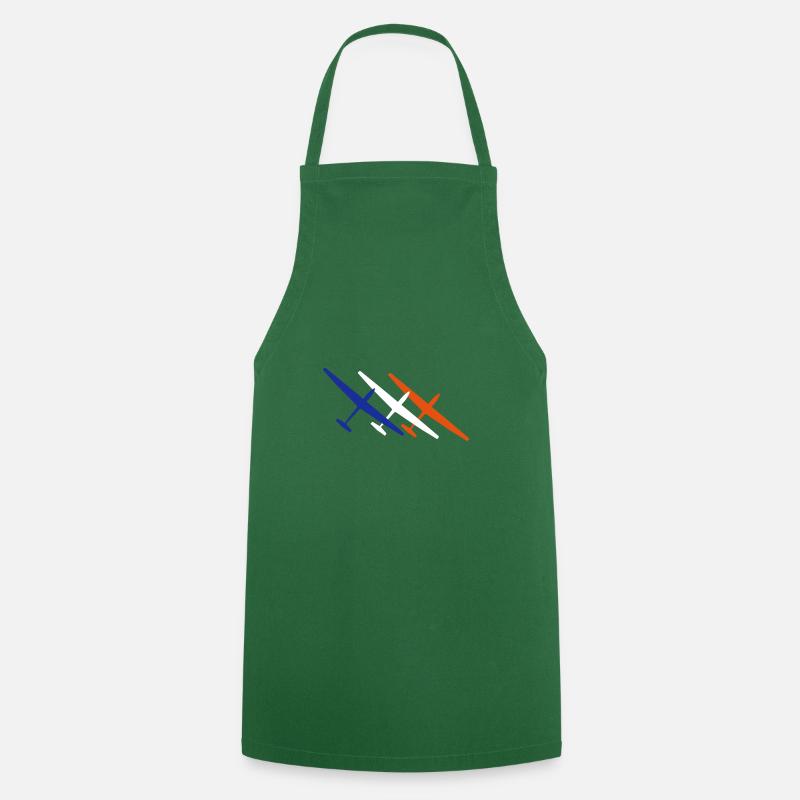 Planeur Planeur Planeur Pilote - Tablier de cuisine - vert foncé