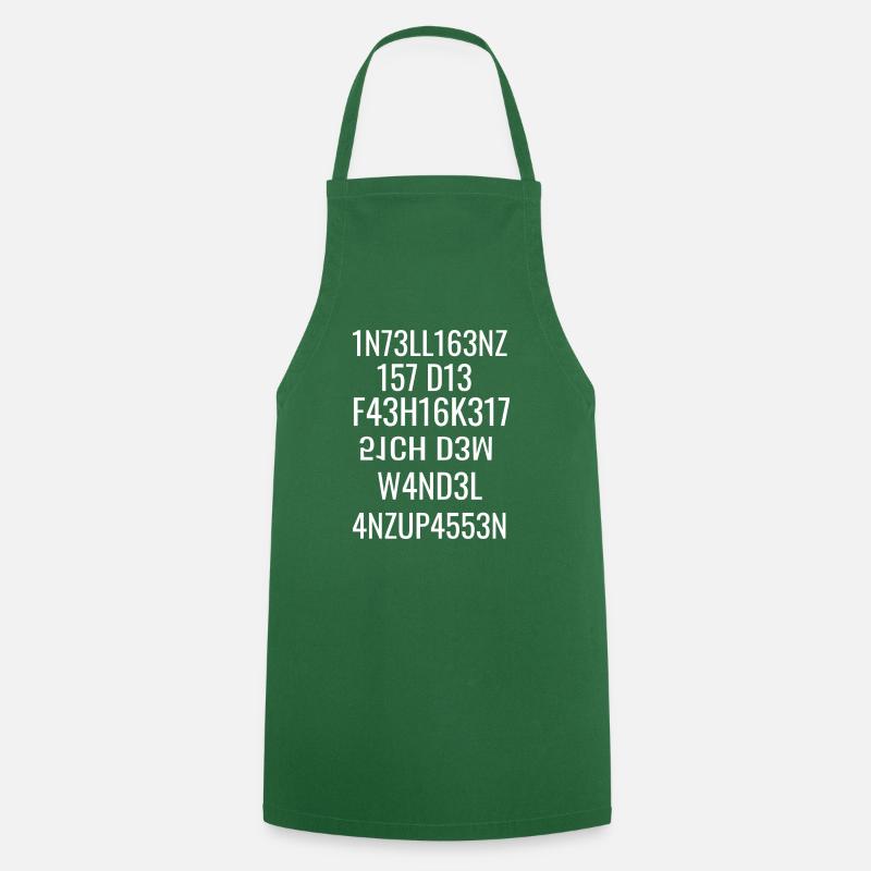 Intelligence - Cooking Apron - green