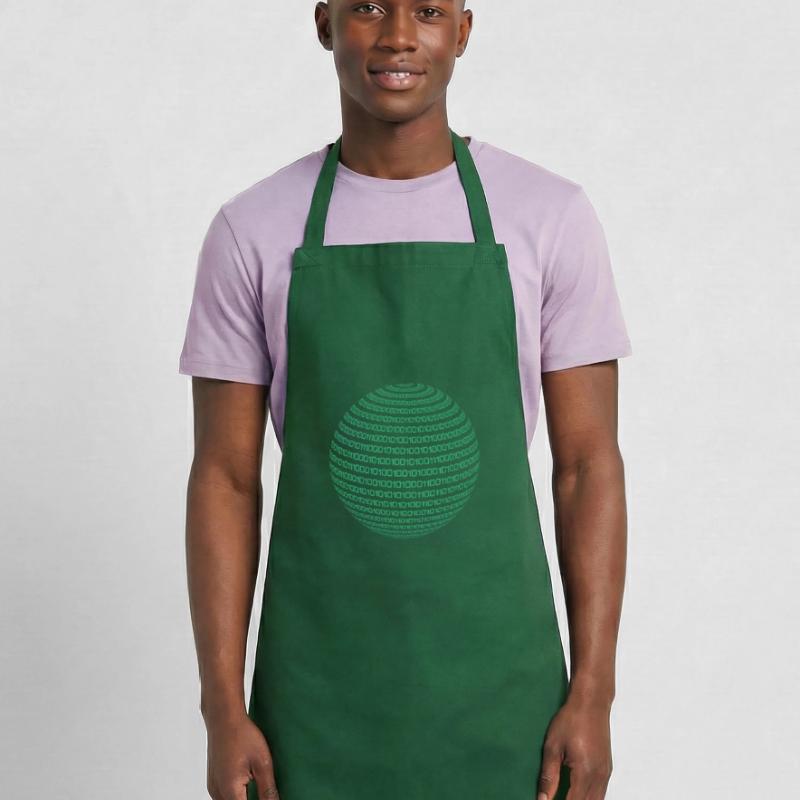 Binary Code Code Computer Science Nerd Student Gift Cooking Apron