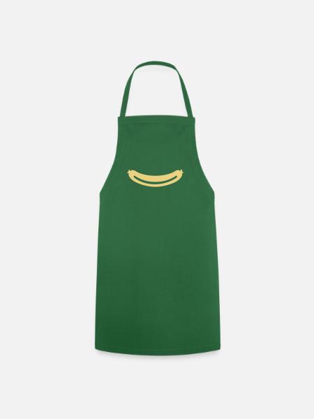 Saucisse - Tablier de cuisine - vert foncé
