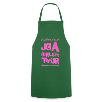 Jga Junggesellinnen Party - Kochschürze - Grün - Vorne - AI Model Male 185 dark (185cm)