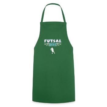 Futsal Futsaler Rentner Rente Ruhestand - Kochschürze - Grün - Vorne - AI Model Male 185 dark (185cm)