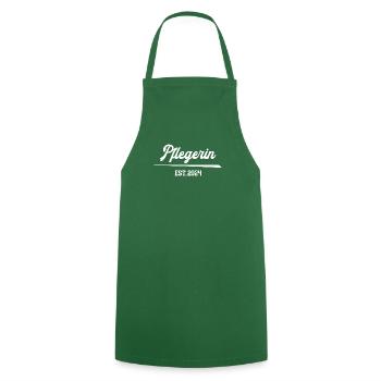 Pflegerin 2024 Beruf Pfleger Pflege Altenpflege 24 - Kochschürze - Grün - Vorne - AI Model Male 185 dark (185cm)