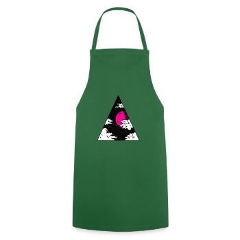 ciel lune - Tablier de cuisine - vert foncé - Devant - AI Model Male 185 dark (185cm)