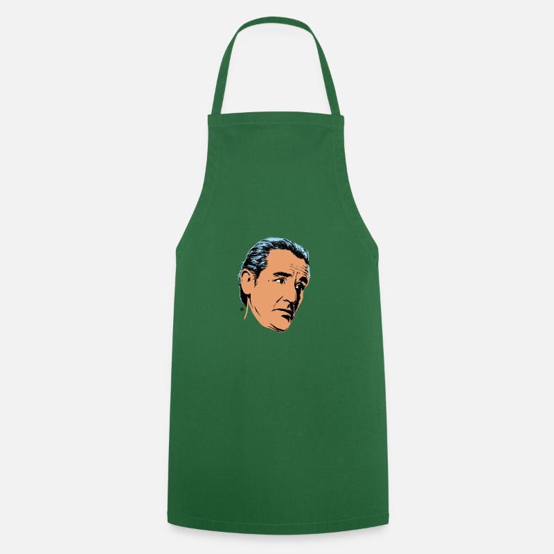 Vitorio Gassman - Tablier de cuisine - vert foncé