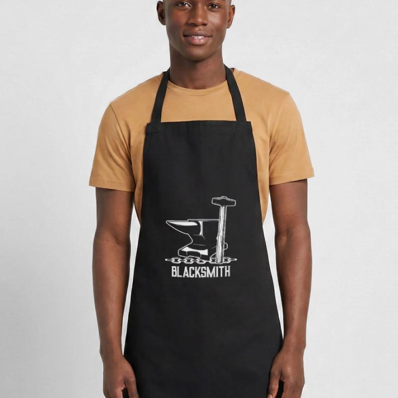 Blacksmith Hammer Anvil Cooking Apron