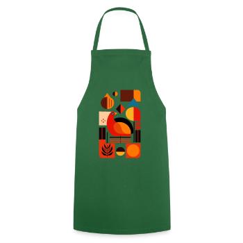 Thanksgiving - Cooking Apron - green - Front - AI Model Male 185 dark (185cm)
