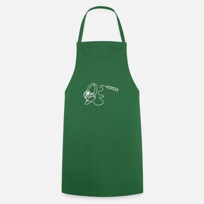 Battre dans l’oreille - Tablier de cuisine - vert foncé