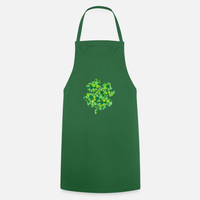 Ireland Shamrock - Cooking Apron - green