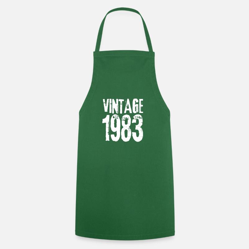 Vintage 1983 - Cooking Apron - green