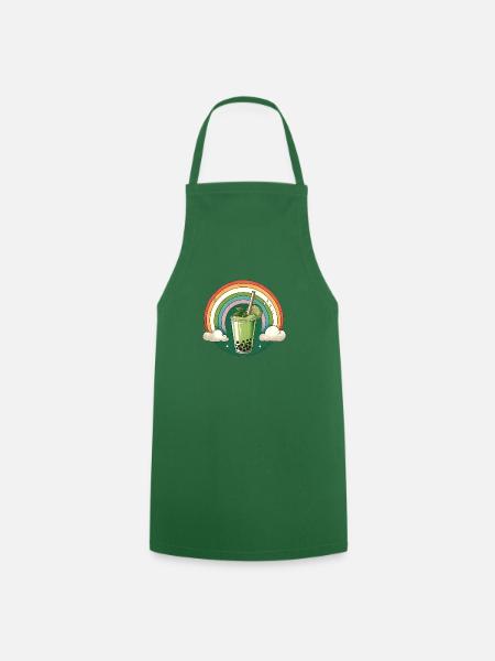 Boba Tee - Kochschürze - Grün