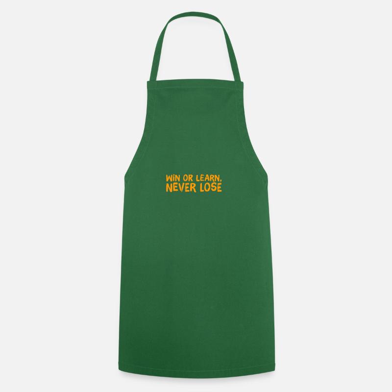you cannot lose - Cooking Apron - green