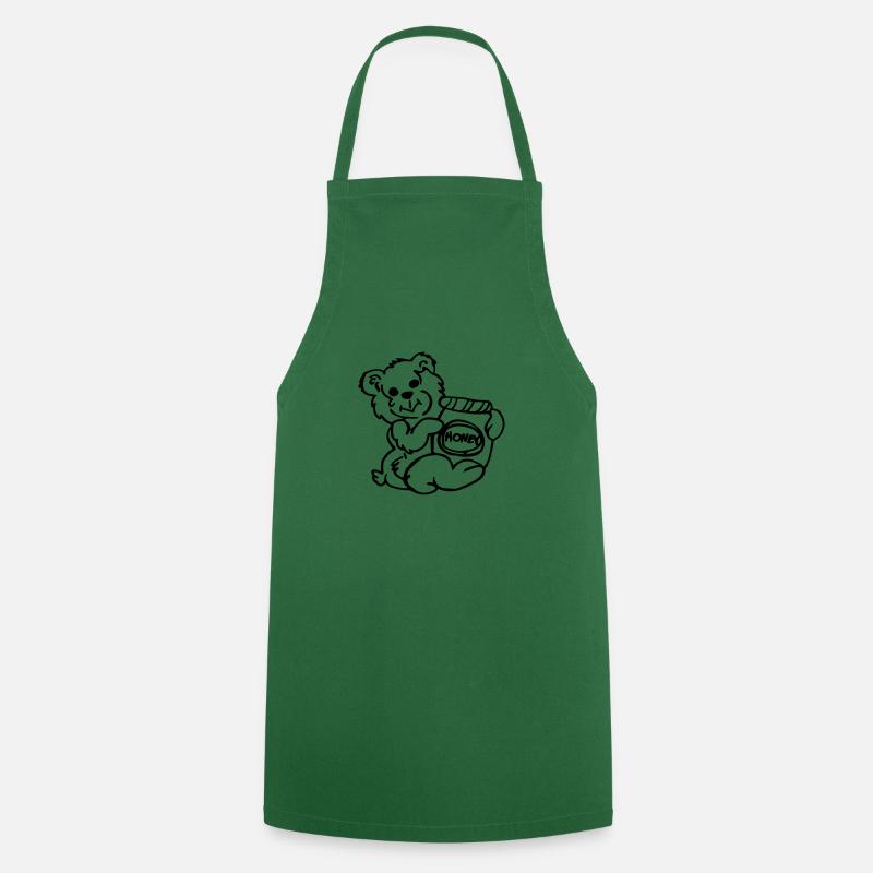 baer honey honey - Cooking Apron - green