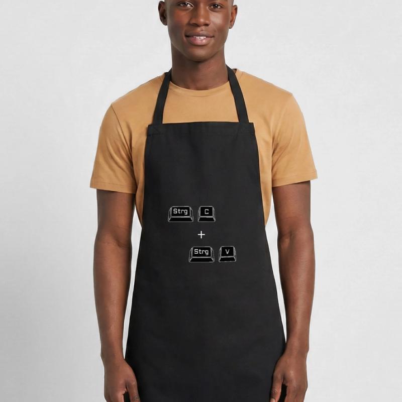 Ctrl c Ctrl v Keyboard Computer Copy Gift Cooking Apron