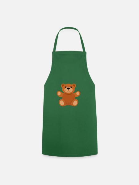 Teddy - Kochschürze - Grün